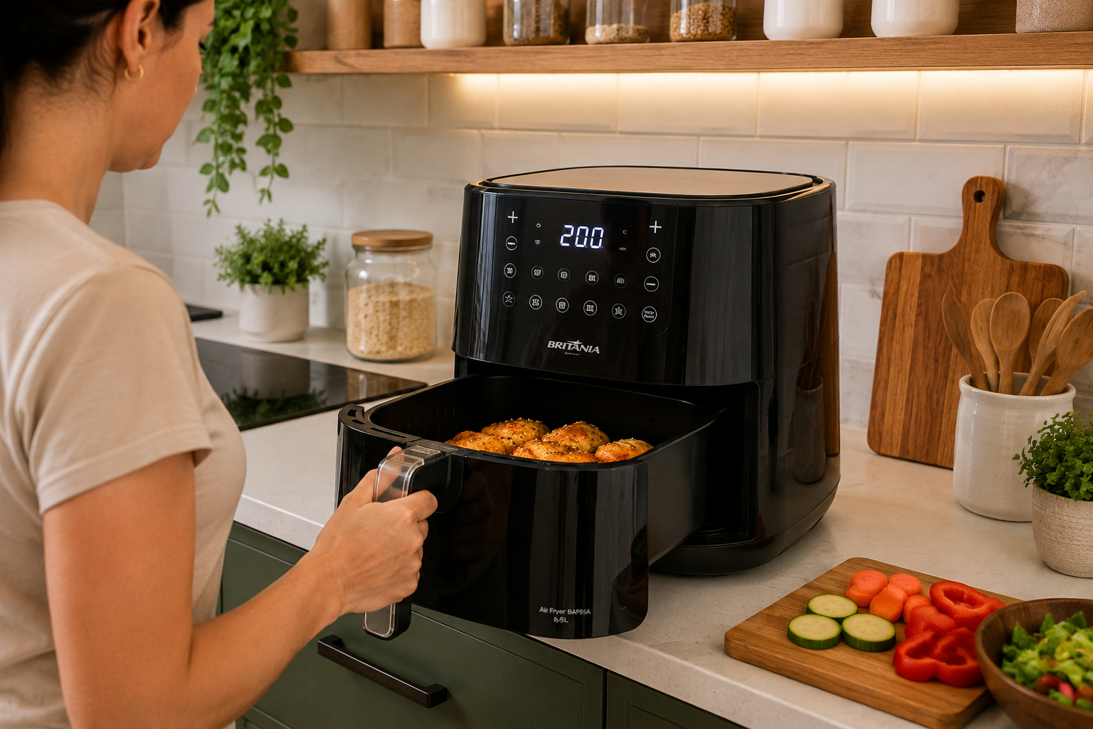 Air fryer no dia a dia