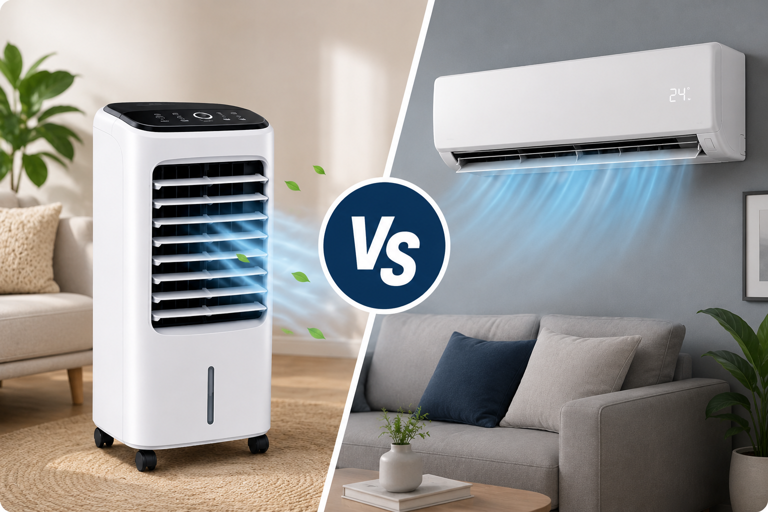 Climatizador ou ar-condicionado: comparação